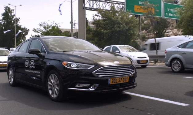 [Vidéo]: Le test de la voiture autonome d’Intel et Mobileye dans les rues de Jérusalem