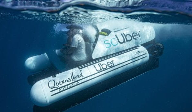 [Vidéo]:Uber choisit l’Australie pour lancer ScUber, son service de location de sous-marin à la demande